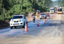 BR-174/MT tem tráfego liberado parcialmente, após obras de recuperação BR-174/MT tem tráfego liberado parcialmente, após obras de recuperação