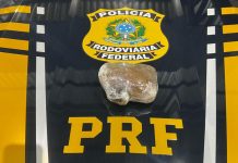 Passageiro é preso por tráfico de cocaína em ônibus na BR-364/RO Passageiro é preso por tráfico de cocaína em ônibus na BR-364/RO