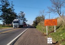 Ponte sobre o Arroio Lajeadinho, na BR-290/RS, será interditada, neste domingo (13) Ponte sobre o Arroio Lajeadinho, na BR-290/RS, será interditada, neste domingo (13)