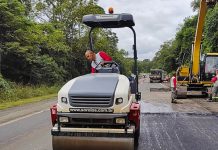 BR-476/PR recebe obras de microfresagem e nova camada asfáltica BR-476/PR recebe obras de microfresagem e nova camada asfáltica