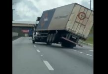Caminhoneiro sob efeito de drogas é detido na BR-116/PR, em Campina Grande do Sul Caminhoneiro sob efeito de drogas é detido na BR-116/PR, em Campina Grande do Sul