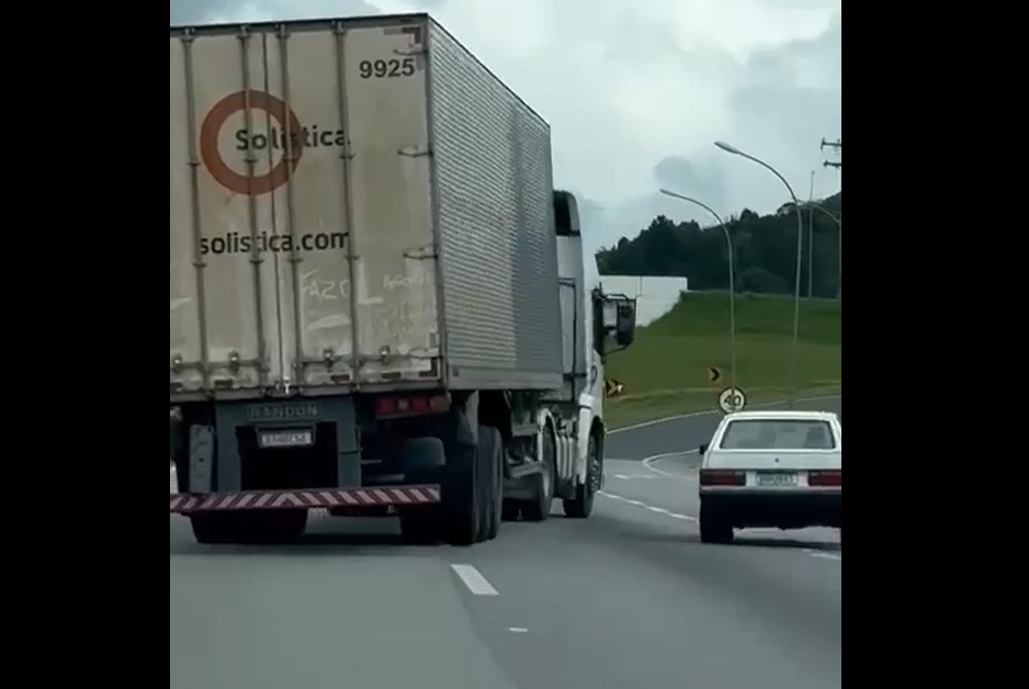 Caminhoneiro sob efeito de drogas é detido na BR-116/PR, em Campina Grande do Sul