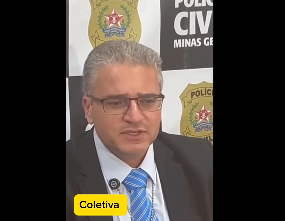 Delegado da Polícia Civil de Minas omite nome da Real Expresso em coletiva de imprensa