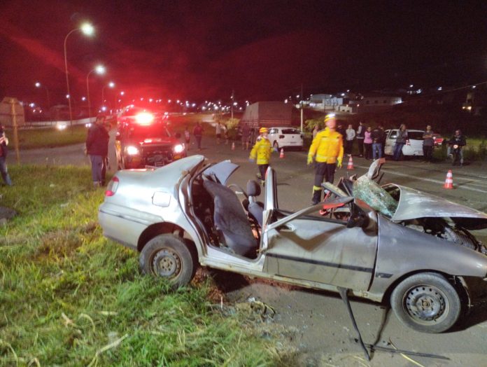 Motorista morre em acidente na BR-470/SC, em Curitibanos