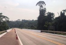 Rodovia BR-163/PA recebe serviços de manutenção preventiva em pontes Rodovia BR-163/PA recebe serviços de manutenção preventiva em pontes