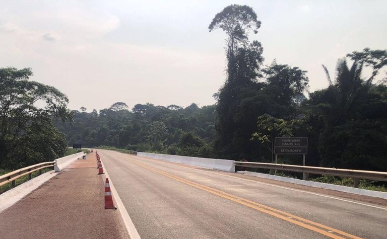 Rodovia BR-163/PA recebe serviços de manutenção preventiva em pontes