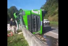 Carreta de motorista bêbado de acidente na BR-116/PR tem 12 multas por excesso de velocidade Carreta de motorista bêbado de acidente na BR-116/PR tem 12 multas por excesso de velocidade