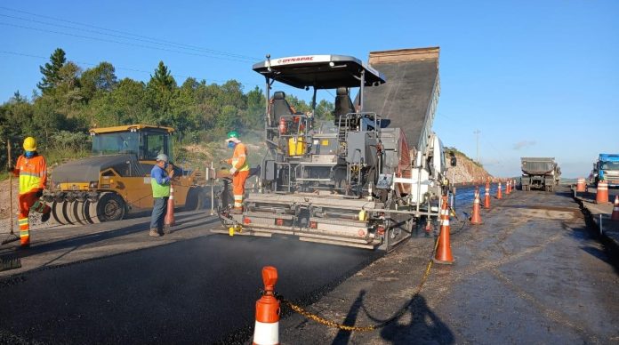 Obras de novo viaduto na BR-386/RS alteram tráfego em Soledade