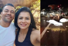 Acidente na BR-262/MS mata casal e deixa filha e outra pessoa feridas, em Três Lagoas Acidente na BR-262/MS mata casal e deixa filha e outra pessoa feridas, em Três Lagoas