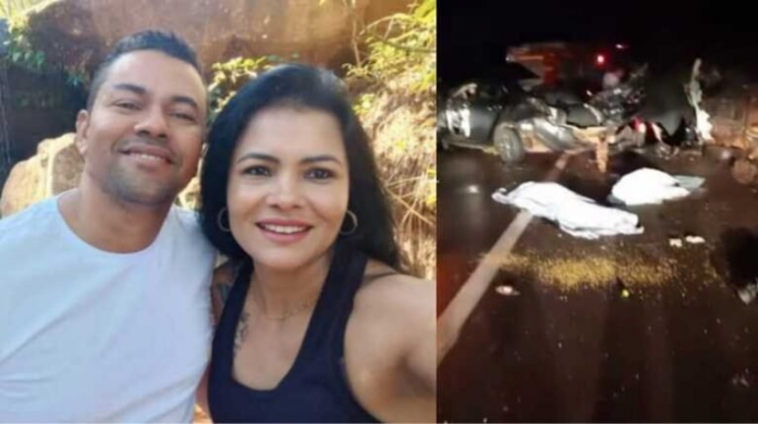 Acidente na BR-262/MS mata casal e deixa filha e outra pessoa feridas, em Três Lagoas Acidente na BR-262/MS mata casal e deixa filha e outra pessoa feridas, em Três Lagoas