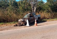 Acidente na BR-040/MG mata duas pessoas idosas, em Paracatu Acidente na BR-040/MG mata duas pessoas e deixa outra ferida, em Paracatu
