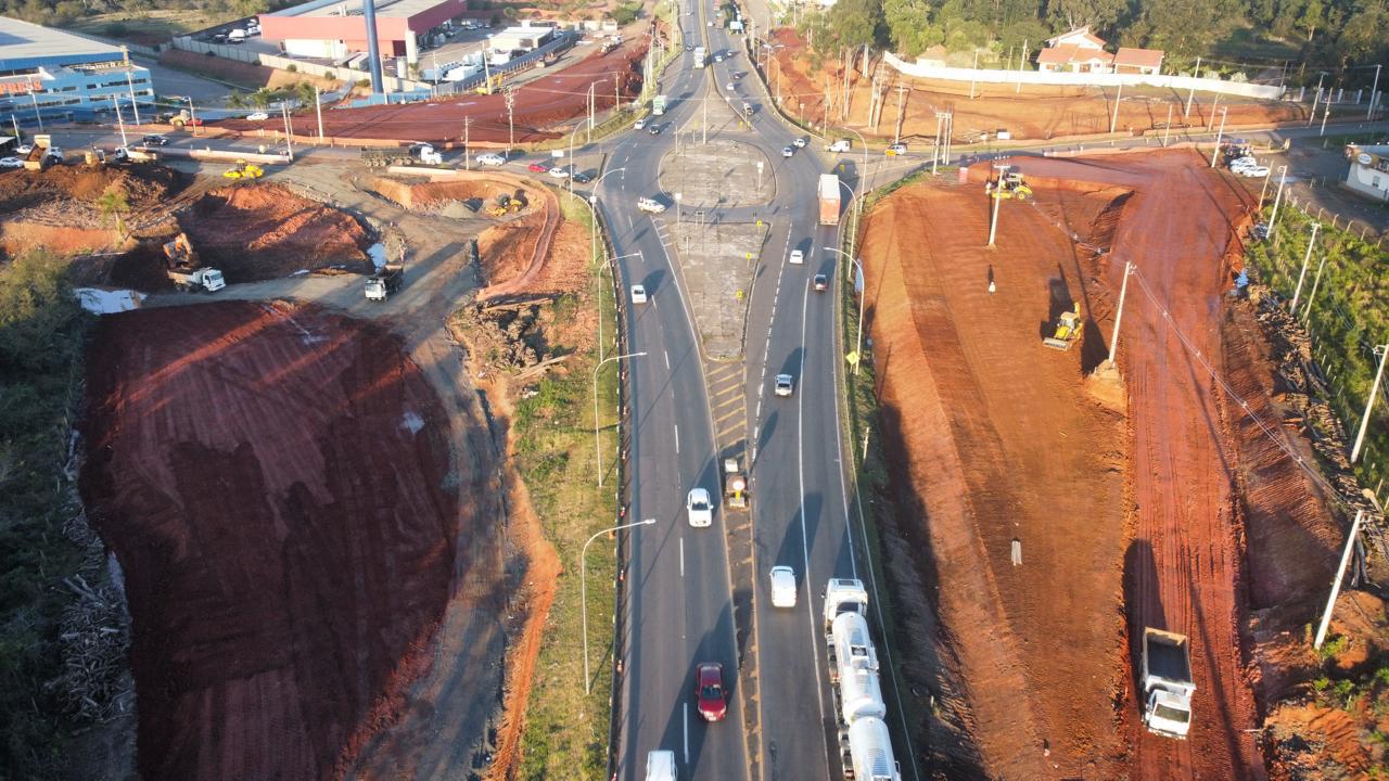 Finalizadas as obras do primeiro viaduto na BR-386/RS, em Nova Santa Rita