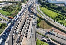 Obras na Via Dutra, em SP, alteram o tráfego, neste fim de semana Obras na Via Dutra, em SP, alteram o tráfego, neste fim de semana