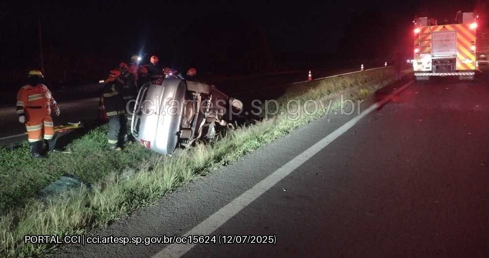 Carro na contramão provoca acidente fatal na SP-127, em Piracicaba