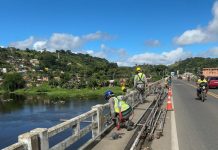 Obras de Arte Especiais (OAEs) baianas recebem manutenção preventiva Obras de Arte Especiais (OAEs) baianas recebem manutenção preventiva