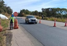 Trechos das BRs 262 e 365, em Minas, continuam interditados parcialmente Trechos das BRs 262 e 365, em Minas, continuam interditados parcialmente