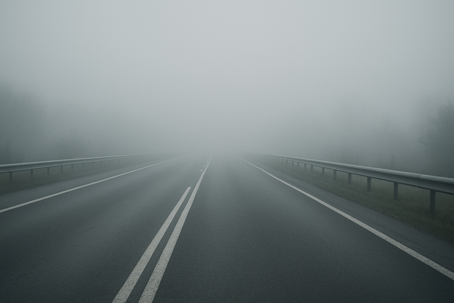 Todo cuidado é pouco ao trafegar pelas estradas brasileiras com a incidência de neblina, nesta época do ano.
