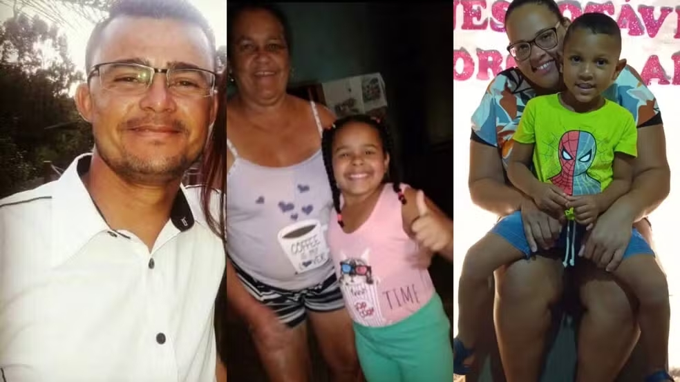 Acidente com ônibus de romeiros na MGC-122 deixa 5 pessoas da mesma família mortas