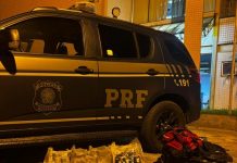 Gestante é presa por tráfico de drogas em ônibus na BR-364/MT Gestante é presa por tráfico de drogas em ônibus na BR-364/MT