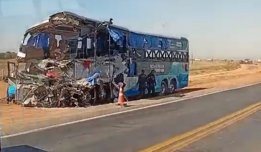 Imprudência e tráfego em horário proibido podem ter sido as causas da tragédia na BR-163/MT