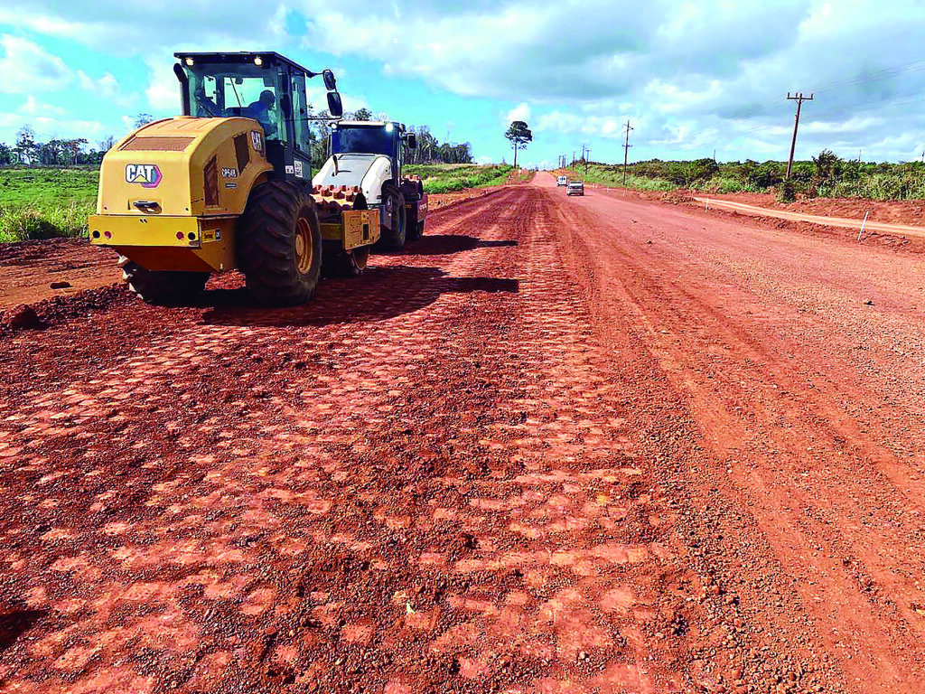 Obras de pavimentação da BR-422/PA devem ser finalizadas no segundo semestre de 2025