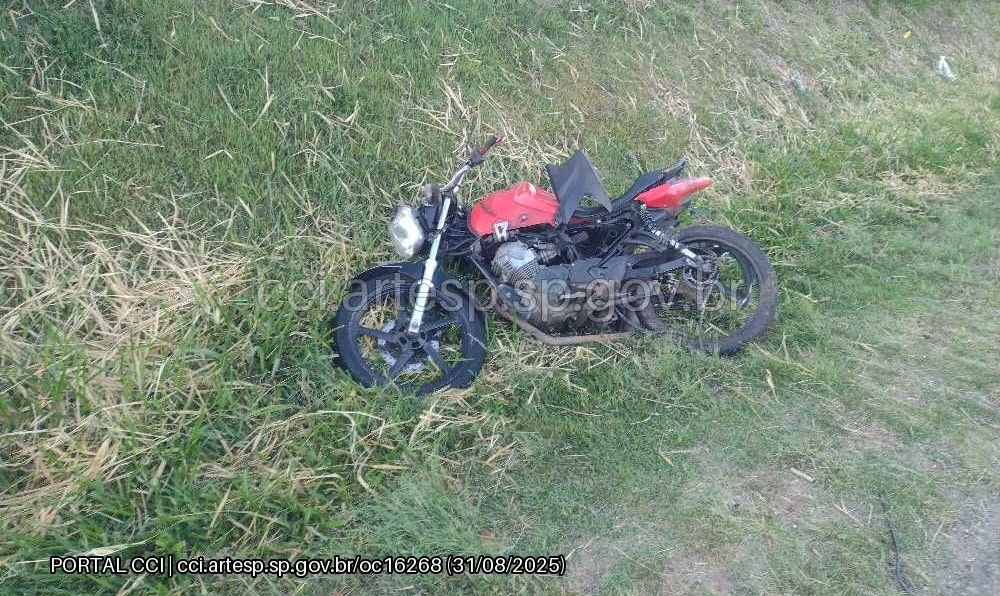 Motoqueiro morre em acidente na SP-075, em Indaiatuba