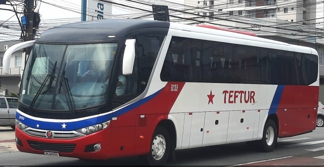 Em poucas horas, ônibus da Teftur se envolvem em dois acidentes, em Santa Catarina