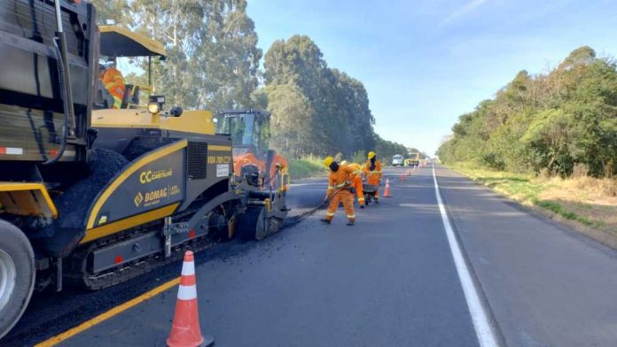Concessionária do Paraná realiza obras em trechos da PR-423, BR-277 e BR-376