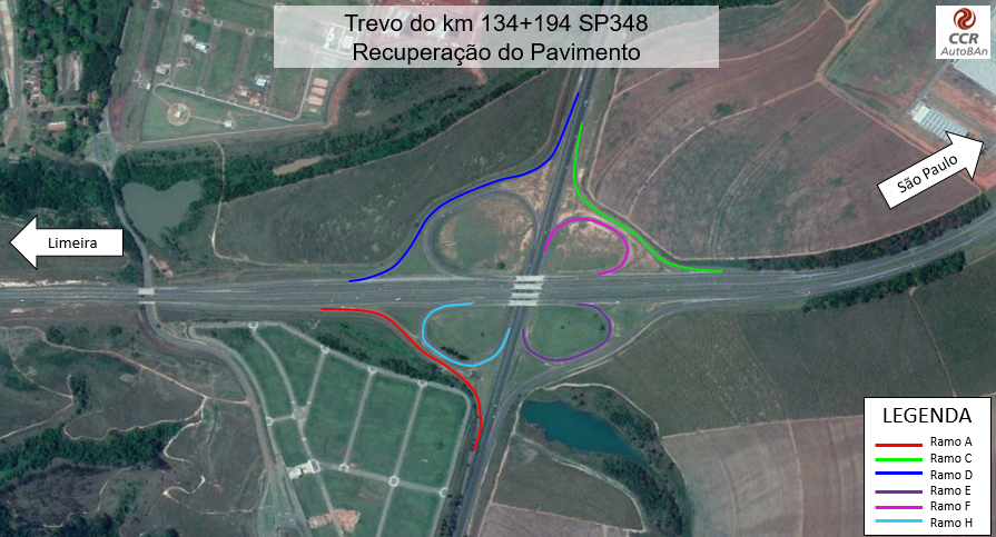 Serviços de manutenção alteram o tráfego na Bandeirantes, em Santa Bárbara D’Oeste (SP)