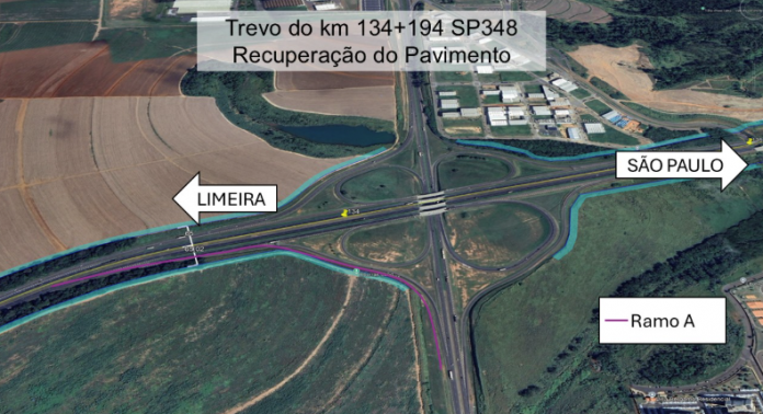 Obras no km 134 da Rodovia dos Bandeirantes (SP-348) continuam, nesta quinta (7) Obras no km 134 da Rodovia dos Bandeirantes (SP-348) continuam, nesta quinta (7)