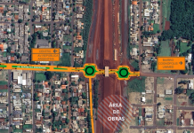 Tráfego sob novo viaduto é liberado na Perimetral Leste de Foz do Iguaçu, nesta terça (12) Tráfego sob novo viaduto é liberado na Perimetral Leste de Foz do Iguaçu, nesta terça (12)