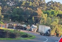 Caminhoneiro morre em acidente na BR-369/PR, em Candói Caminhoneiro morre em acidente na BR-369/PR, em Candói