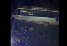 Duas pessoas morrem e 16 ficam feridas em acidente com micro-ônibus na BR-230 Duas pessoas morrem e 16 ficam feridas em acidente com micro-ônibus na BR-230