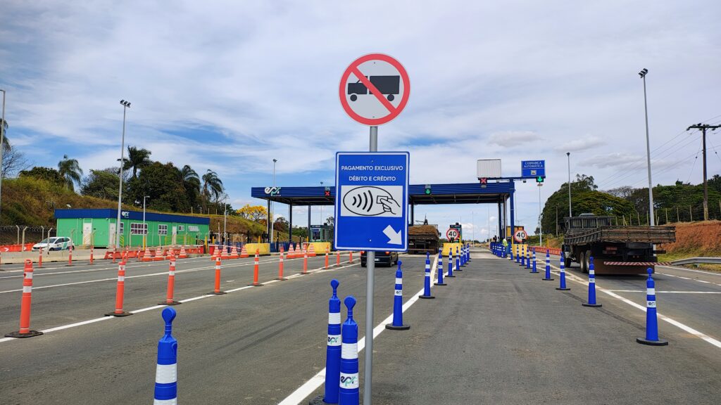 MG-491 inicia testes em cabine de autoatendimento no pedágio de Monte Santo de Minas