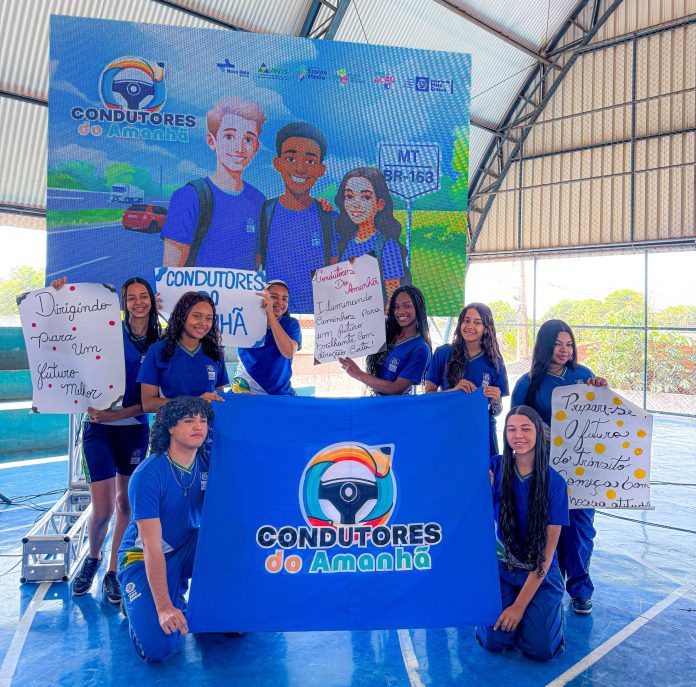 Concessionária mato-grossense lança projeto para preparar futuros motoristas dentro de escolas
