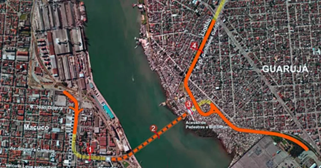 Grupo Mota-Engil vence leilão para construção de túnel entre Santos e Guarujá, em SP