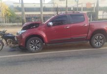 Motorista de camionete bate em moto na BR-459/MG, em Congonhal, e dois morrem Motorista de camionete bate em moto na BR-459/MG, em Congonhal, e dois morrem
