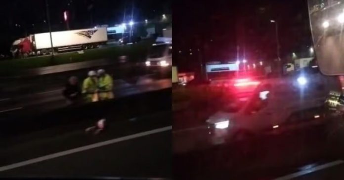 Casal morre em acidente com moto na BR-101/SC, em Barra Velha Casal morre em acidente com moto na BR-101/SC, em Barra Velha