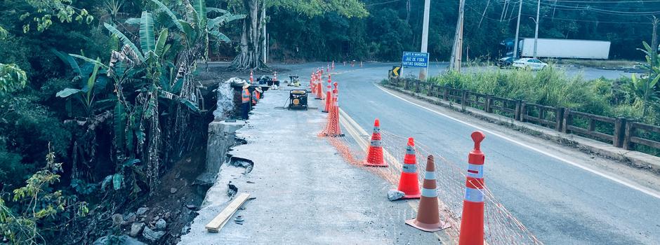 Ponte sobre o Rio Paraibuna na LMG-874 será interditada, nesta segunda-feira (22)