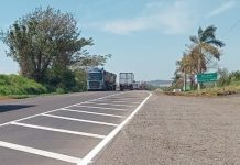 Obras no km 302 da BR-163/PR reforçam a segurança dos usuários e a fluidez no tráfego Obras no km 302 da BR-163/PR reforçam a segurança dos usuários e a fluidez no tráfego