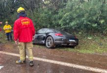 Motorista de Porsche morre em acidente na BR-386/RS, em Carazinho Motorista de Porsche morre em acidente na BR-386/RS, em Carazinho