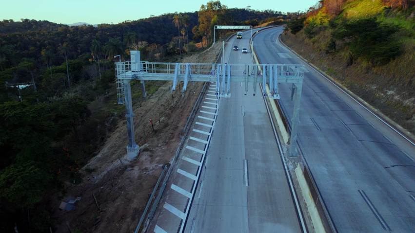 Pórticos free flow começam a operar na BR-381/MG, neste sábado (27)