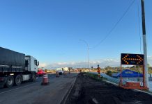 Obras em passeios na ponte do Taquari na BR-386/RS alteram o tráfego, nesta sexta (12) Obras em passeios na ponte do Taquari na BR-386/RS alteram o tráfego, nesta sexta (12)