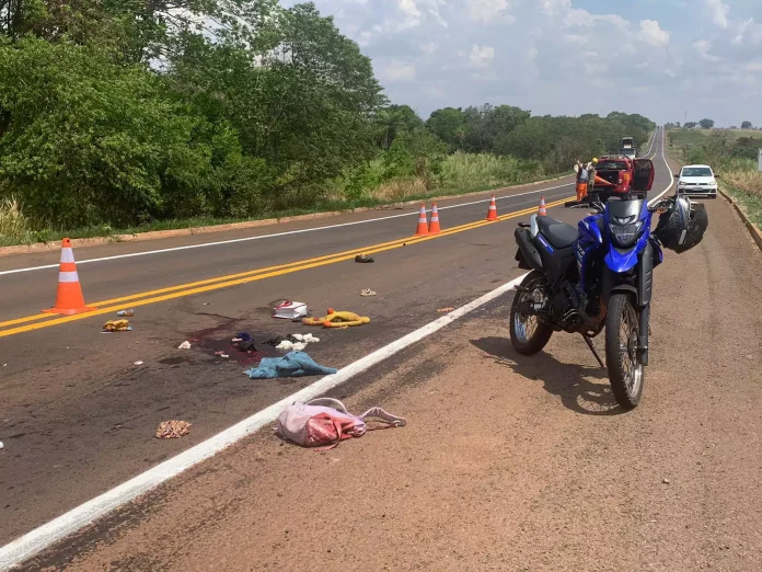Mulher fica gravemente ferida na MS-010, entre Campo Grande e Rochedinho