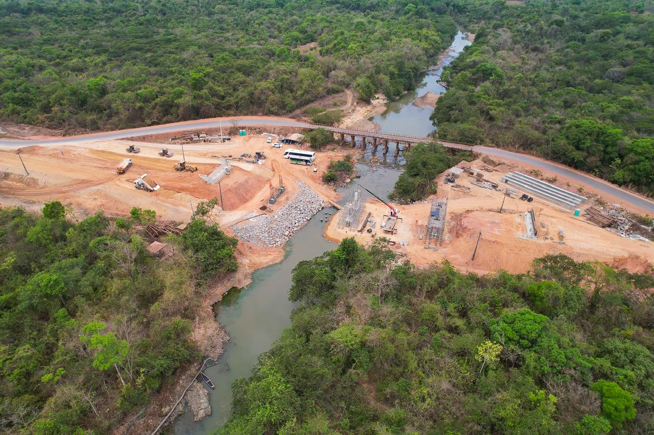 Obras de construção de cinco pontes na BR-158/PA devem ser concluídas em dezembro