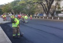 RJ-116 tem obras noturnas de recapeamento, no trecho de Nova Friburgo RJ-116 tem obras noturnas de recapeamento, no trecho de Nova Friburgo
