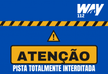 Interdição na BR-158 após tombamento de carreta com combustível