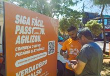 Concessionária paulista promove ações, em São Roque (SP), para tirar dúvidas sobre o free flow Concessionária paulista promove ações, em São Roque (SP), para tirar dúvidas sobre o free flow