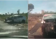Acidente entre carros na BR-349/BA deixa 4 mortos e 3 feridos, em Correntina Acidente entre carros na BR-349/BA deixa 4 mortos e 3 feridos, em Correntina