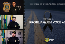 PRF lança campanha de conscientização para os riscos do trânsito PRF lança campanha de conscientização para os riscos do trânsito